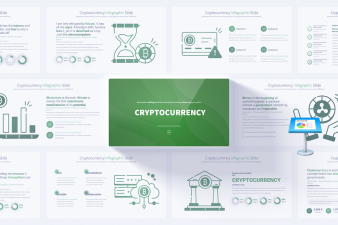 Cryptocurrency Keynote Presentation Template | Editable Slides | Animated Infographics | Full HD | Color Variations
